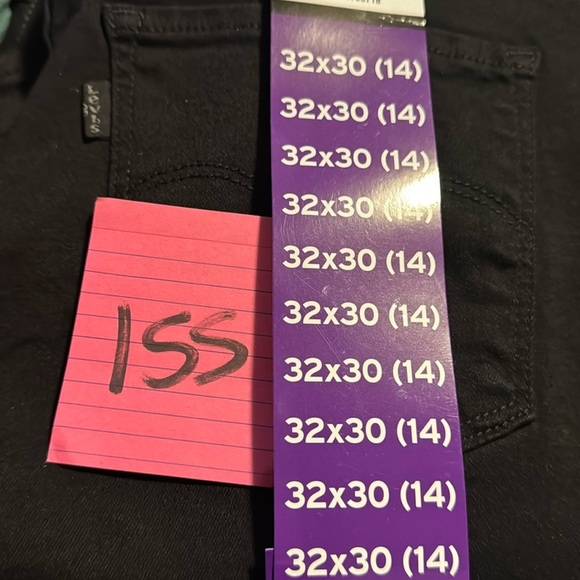 Levi's Black Women's Mid-Rise Tummy Slimming 311 Shaping Skinny Ankle Jeans 14 - Picture 5 of 8